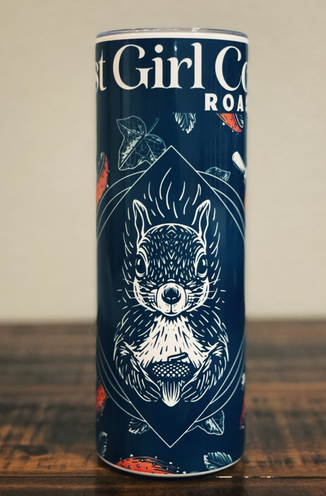 FOREST GIRL SQUIRREL TUMBLER
